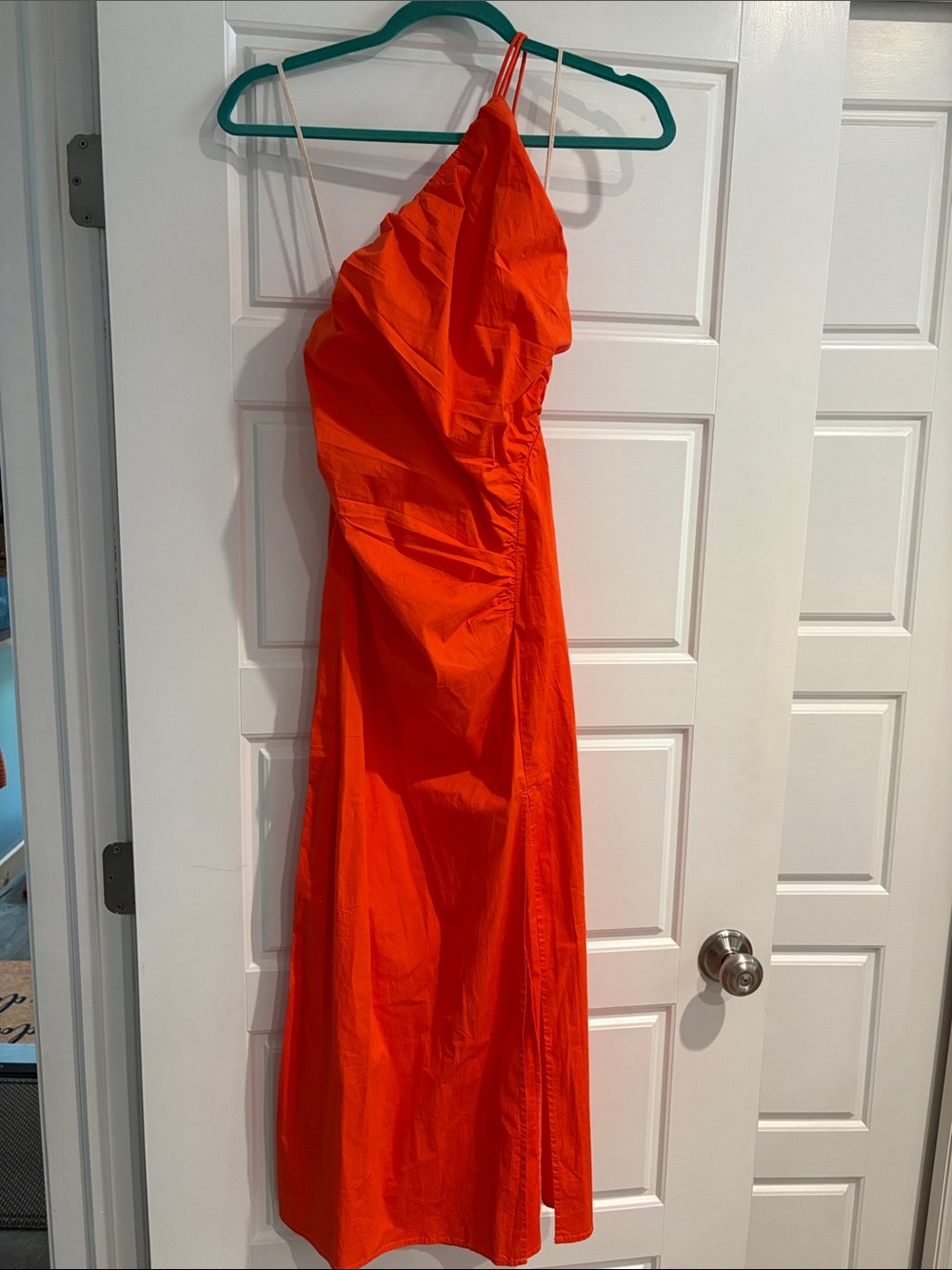 NWT Free People One-Shoulder Red Dress